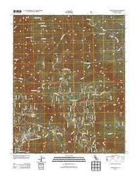 Camp Nelson California Historical topographic map, 1:24000 scale, 7.5 X 7.5 Minute, Year 2012
