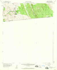 Campo California Historical topographic map, 1:24000 scale, 7.5 X 7.5 Minute, Year 1959