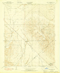 Canoas Creek California Historical topographic map, 1:24000 scale, 7.5 X 7.5 Minute, Year 1950