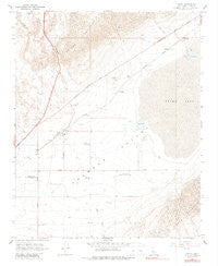 Cantil California Historical topographic map, 1:24000 scale, 7.5 X 7.5 Minute, Year 1967