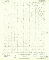 Cantua Creek California Historical topographic map, 1:24000 scale, 7.5 X 7.5 Minute, Year 1956