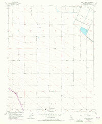 Cantua Creek California Historical topographic map, 1:24000 scale, 7.5 X 7.5 Minute, Year 1956