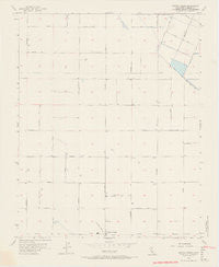 Cantua Creek California Historical topographic map, 1:24000 scale, 7.5 X 7.5 Minute, Year 1956