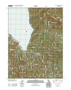 Canyondam California Historical topographic map, 1:24000 scale, 7.5 X 7.5 Minute, Year 2012