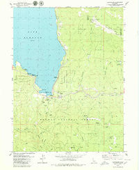 Canyondam California Historical topographic map, 1:24000 scale, 7.5 X 7.5 Minute, Year 1979