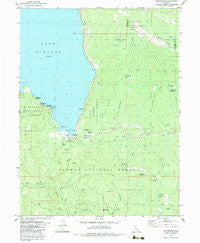 Canyondam California Historical topographic map, 1:24000 scale, 7.5 X 7.5 Minute, Year 1979