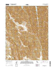 Capell Valley California Current topographic map, 1:24000 scale, 7.5 X 7.5 Minute, Year 2015