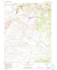 Carbondale California Historical topographic map, 1:24000 scale, 7.5 X 7.5 Minute, Year 1968