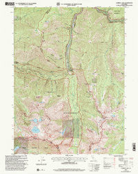Caribou Lake California Historical topographic map, 1:24000 scale, 7.5 X 7.5 Minute, Year 2001