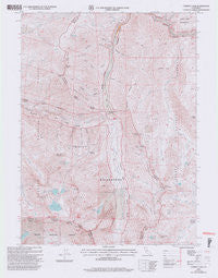 Caribou Lake California Historical topographic map, 1:24000 scale, 7.5 X 7.5 Minute, Year 2001