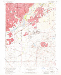 Carmichael California Historical topographic map, 1:24000 scale, 7.5 X 7.5 Minute, Year 1967