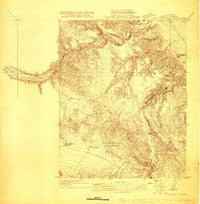 Carrisalito Spring California Historical topographic map, 1:31680 scale, 7.5 X 7.5 Minute, Year 1920