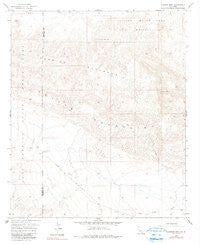 Carrizo Mtn California Historical topographic map, 1:24000 scale, 7.5 X 7.5 Minute, Year 1957