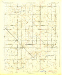 Caruthers California Historical topographic map, 1:31680 scale, 7.5 X 7.5 Minute, Year 1925