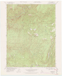Cascade California Historical topographic map, 1:24000 scale, 7.5 X 7.5 Minute, Year 1948