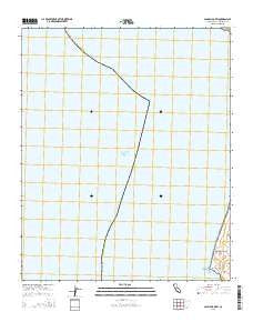 Casmalia OE W California Current topographic map, 1:24000 scale, 7.5 X 7.5 Minute, Year 2015