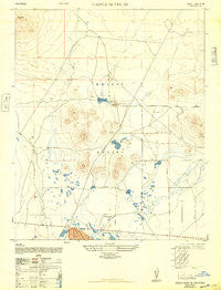 Castle Butte SE California Historical topographic map, 1:24000 scale, 7.5 X 7.5 Minute, Year 1947