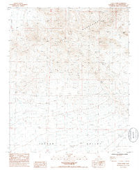 Castle Dome California Historical topographic map, 1:24000 scale, 7.5 X 7.5 Minute, Year 1985