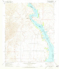 Castle Rock Arizona Historical topographic map, 1:24000 scale, 7.5 X 7.5 Minute, Year 1970