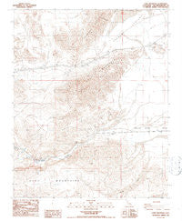 Cave Mountain California Historical topographic map, 1:24000 scale, 7.5 X 7.5 Minute, Year 1986