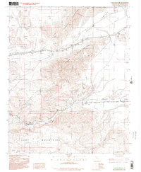 Cave Mountain California Historical topographic map, 1:24000 scale, 7.5 X 7.5 Minute, Year 1996
