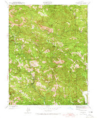 Cazadero California Historical topographic map, 1:24000 scale, 7.5 X 7.5 Minute, Year 1943