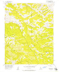 Cedar Mtn California Historical topographic map, 1:24000 scale, 7.5 X 7.5 Minute, Year 1956