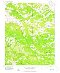Cedar Mtn California Historical topographic map, 1:24000 scale, 7.5 X 7.5 Minute, Year 1956