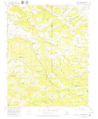 Cedar Mtn California Historical topographic map, 1:24000 scale, 7.5 X 7.5 Minute, Year 1956