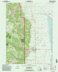 Cedarville California Historical topographic map, 1:24000 scale, 7.5 X 7.5 Minute, Year 1993