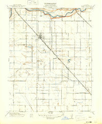 Ceres California Historical topographic map, 1:31680 scale, 7.5 X 7.5 Minute, Year 1916