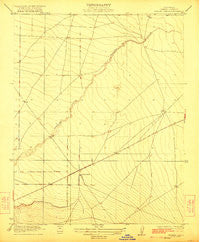 Chaney Ranch California Historical topographic map, 1:31680 scale, 7.5 X 7.5 Minute, Year 1922