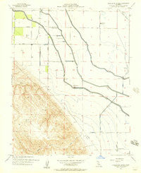 Charleston School California Historical topographic map, 1:24000 scale, 7.5 X 7.5 Minute, Year 1956