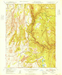 Cherokee California Historical topographic map, 1:24000 scale, 7.5 X 7.5 Minute, Year 1949