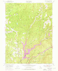 Chicago Park California Historical topographic map, 1:24000 scale, 7.5 X 7.5 Minute, Year 1949