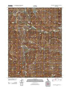 Chickabally Mountain California Historical topographic map, 1:24000 scale, 7.5 X 7.5 Minute, Year 2012