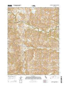 Chickabally Mountain California Current topographic map, 1:24000 scale, 7.5 X 7.5 Minute, Year 2015