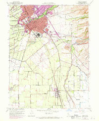 Chico California Historical topographic map, 1:24000 scale, 7.5 X 7.5 Minute, Year 1948
