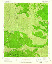Chilao Flat California Historical topographic map, 1:24000 scale, 7.5 X 7.5 Minute, Year 1959