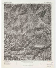 Chilao Flat California Historical topographic map, 1:24000 scale, 7.5 X 7.5 Minute, Year 1976