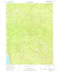 Childs Hill California Historical topographic map, 1:24000 scale, 7.5 X 7.5 Minute, Year 1966
