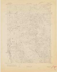Childs Hill California Historical topographic map, 1:24000 scale, 7.5 X 7.5 Minute, Year 1966