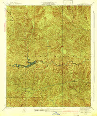 Chileno Canyon California Historical topographic map, 1:24000 scale, 7.5 X 7.5 Minute, Year 1942
