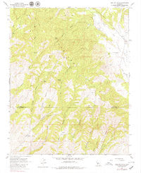 Cholame Hills California Historical topographic map, 1:24000 scale, 7.5 X 7.5 Minute, Year 1961