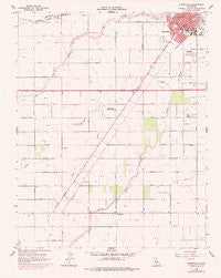 Chowchilla California Historical topographic map, 1:24000 scale, 7.5 X 7.5 Minute, Year 1960