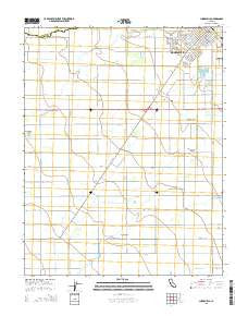Chowchilla California Current topographic map, 1:24000 scale, 7.5 X 7.5 Minute, Year 2015