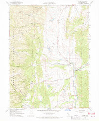 Chrome California Historical topographic map, 1:24000 scale, 7.5 X 7.5 Minute, Year 1968