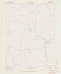 Chrome California Historical topographic map, 1:24000 scale, 7.5 X 7.5 Minute, Year 1968