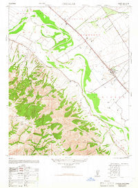 Chualar California Historical topographic map, 1:24000 scale, 7.5 X 7.5 Minute, Year 1947