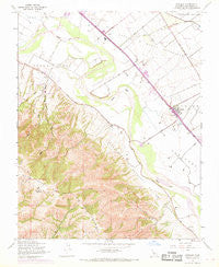 Chualar California Historical topographic map, 1:24000 scale, 7.5 X 7.5 Minute, Year 1947